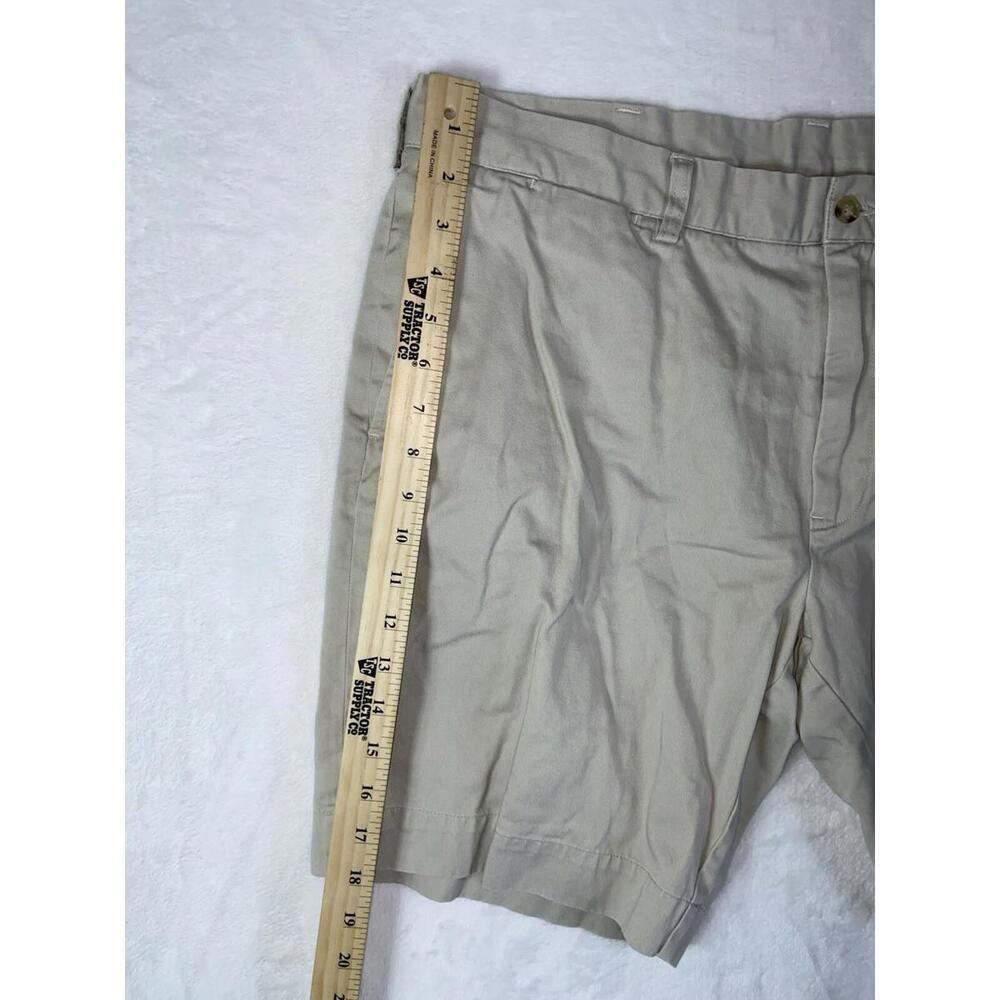 Polo Ralph Lauren Classic Fit 100 cotton khaki tan shorts mens size 38 9” Inseam - Picture 3 of 12